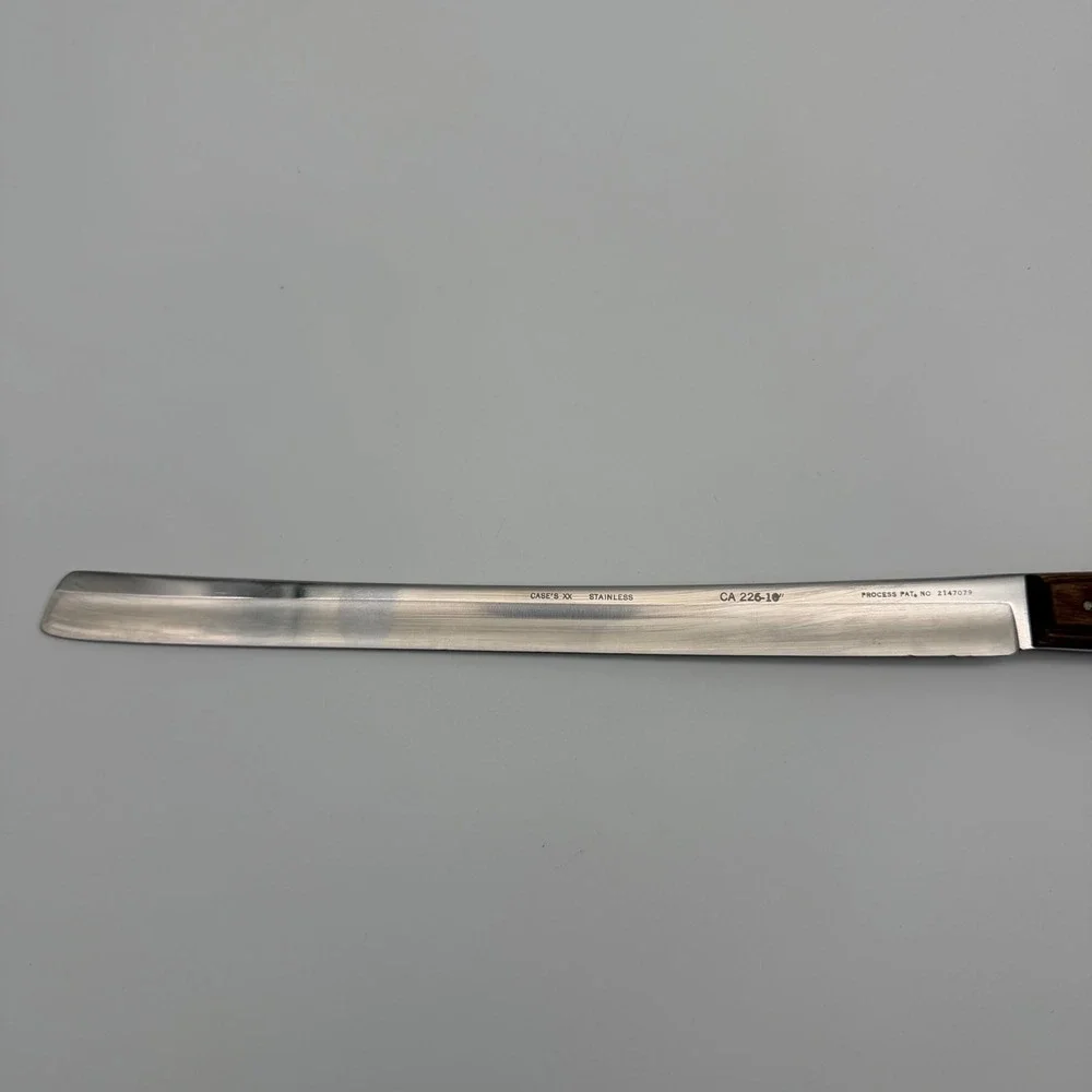 Vintage Case XX Kitchen Knife CA226 Stainless Steel Slicing Carving 10
